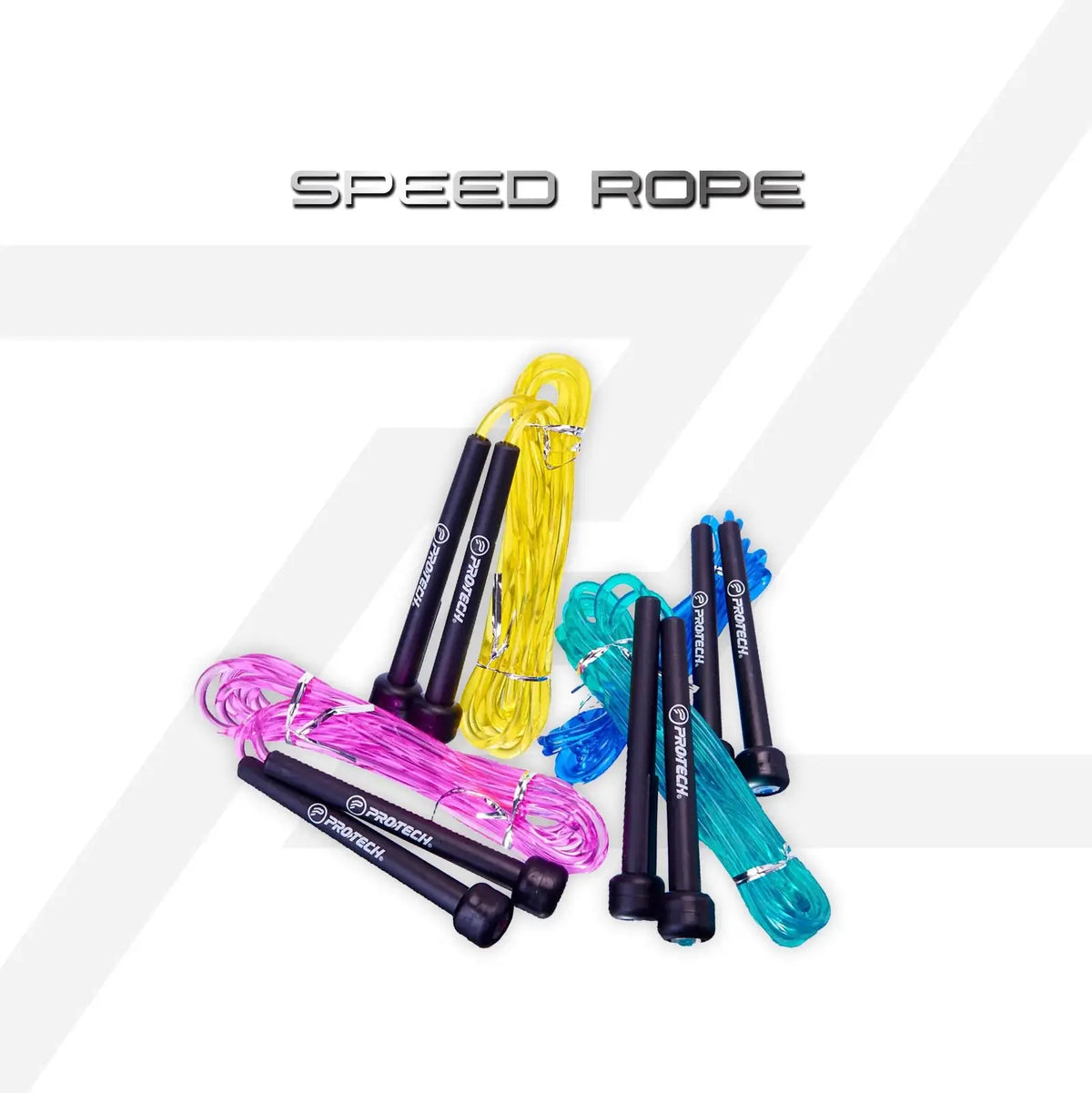 PROTECH Colorful Adjustable Speed Rope